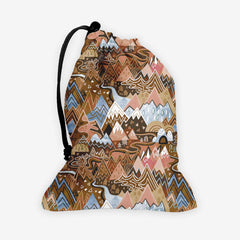 Maximalist Mountain Maze Dice Bag