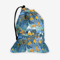 Maximalist Mountain Maze Dice Bag