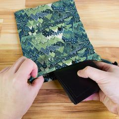 Maximalist Mountain Maze Dice Bag