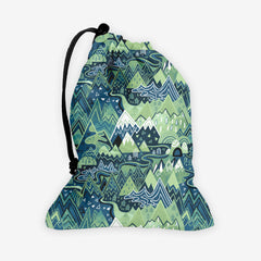 Maximalist Mountain Maze Dice Bag
