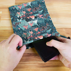 Maximalist Mountain Maze Dice Bag