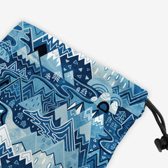 Maximalist Mountain Maze Dice Bag