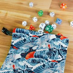 Moody Ocean Dice Bag