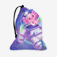 Axolotl Astronaut Dice Bag