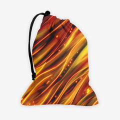 Blazing Fire Dice Bag - Shawnsonart - Mockup