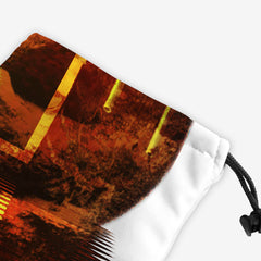 Burning Temple Dice Bag