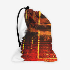 Burning Temple Dice Bag