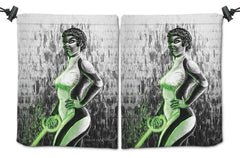 Sci-Fi Fencer Dice Bag - Chloe Janowski - Mockup