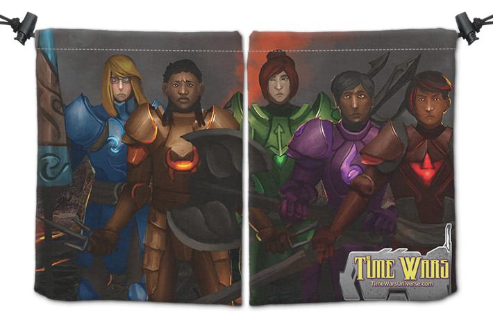 Z-Armor Knights Dice Bag - Time Wars - Mockup