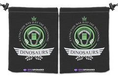 Dinosaur Life Dice Bag - Epic Upgrades - Mockup
