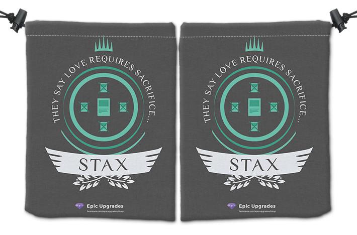 Stax Life Dice Bag - Epic Upgrades - Mockup