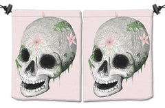 Skull n Flowers Dice Bag - Felipe Buzato - Mockup