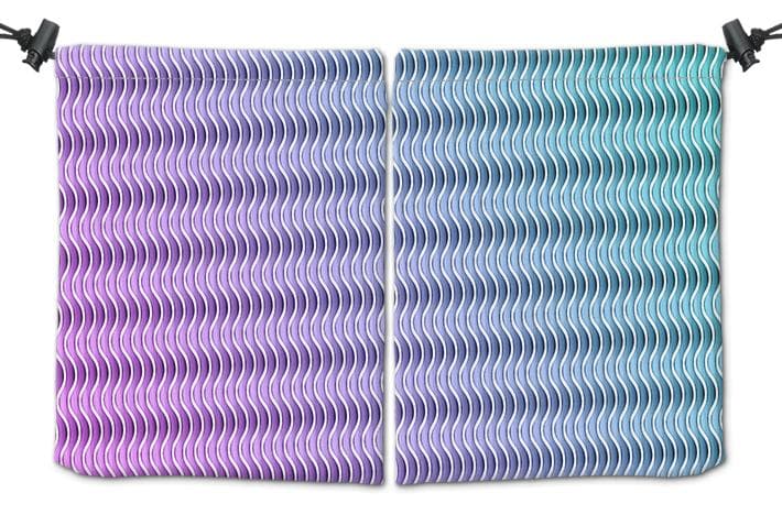 Neon Wave Dice Bag - Jordan Poole - Mockup