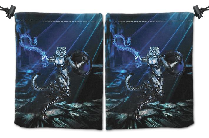 Dragon Cleric Dice Bag - Karl A. Nordman - Mockup