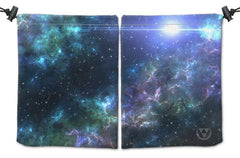 Coral Nebula Dice Bag - Martin Kaye - Mockup