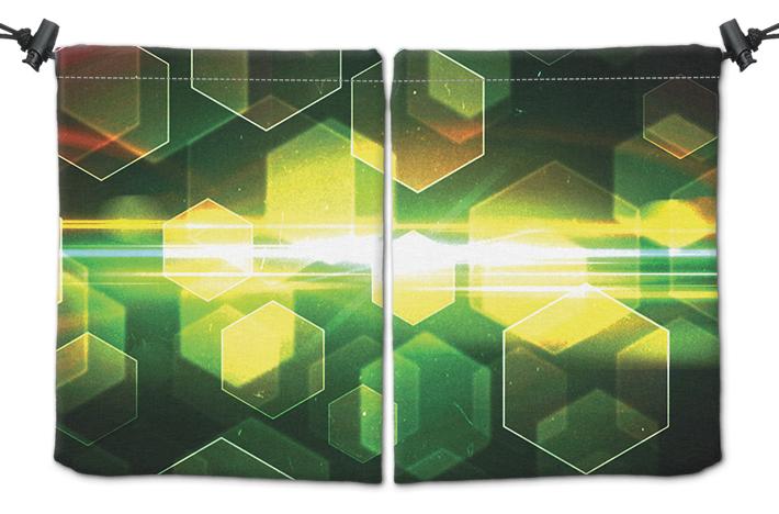 Hex V2 Dice Bag - Martin Kaye - Mockup