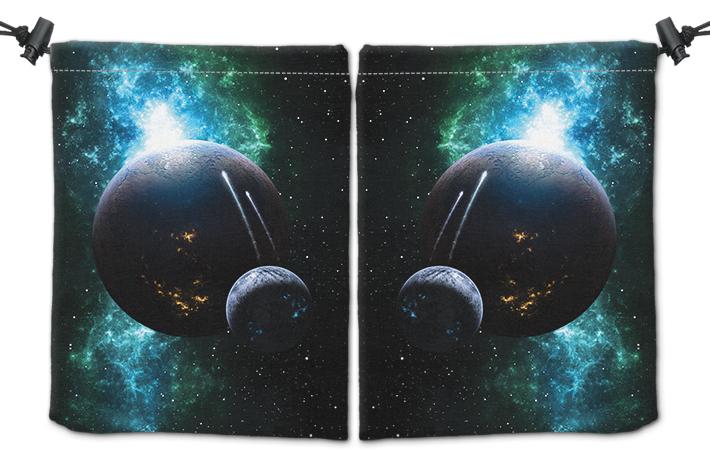 Leviathan System Dice Bag - Martin Kaye - Mockup