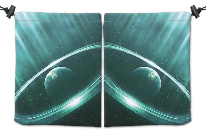 Planet LV4 Dice Bag - Martin Kaye - Mockup