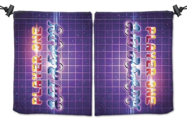 Player One Dice Bag - Martin Kaye - Mockup