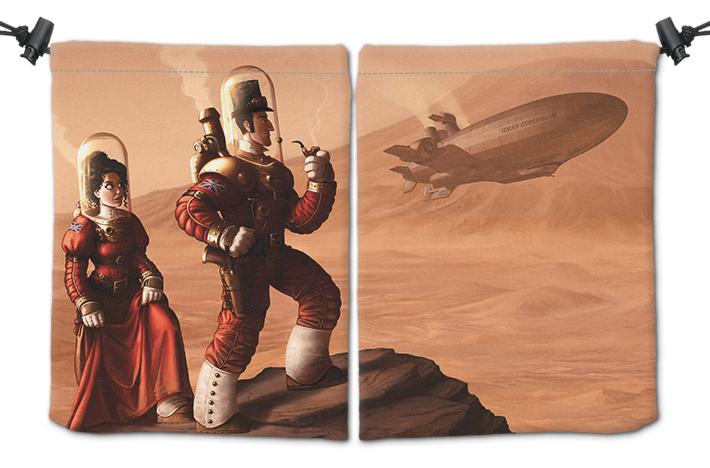 Olympus Mons Dice Bag - Michael Dashow - Mockup