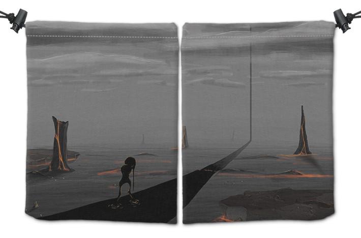 Dead World Dice Bag - Mundane Massacre - Mockup