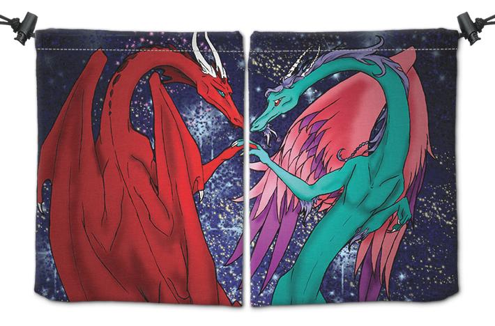 Dragonheart Dice Bag - Patricia Gratz - Mockup