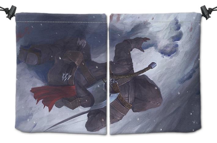 Hunted Dice Bag - Rogier Vandebeek - Mockup