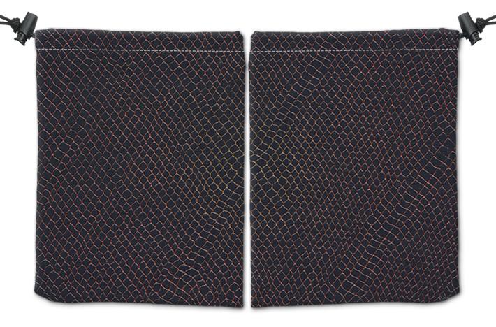 Molten Scales Dice Bag - Sue Ellen Brown - Mockup