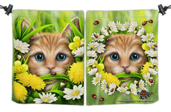 Summer Cat Dice Bag - Linda Jones - Mockup