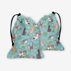 Cozy Michis Dice Bag - Colordrilos - Mockup - Blue - FB