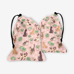 Cozy Michis Dice Bag - Colordrilos - Mockup - Pink - FB