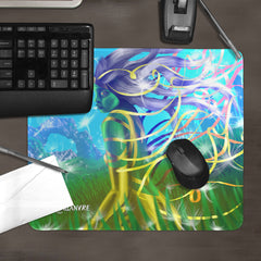 Dandelion Flower Woman Mousepad