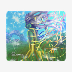 Dandelion Flower Woman Mousepad