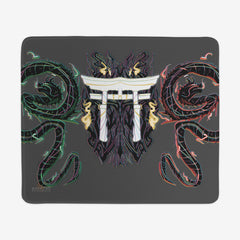 Neon Dragons Shrine Mousepad - Baerthe - Mockup - 051
