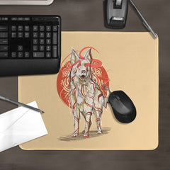 Sketched Pup Mousepad - Baerthe - Lifestyle - 051