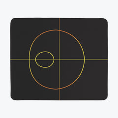 Cartesian Oval Mousepad - Carbon Beaver - Mockup - 051