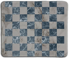 Marble Chess Board Mousepad - Carbon Beaver - Mockup - 051