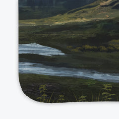 Medieval Castle Mousepad - Carbon Beaver - Corner - 051