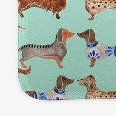 Dachshunds Mousepad - CatCoq - Corner - 051