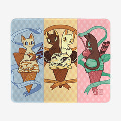 Ice Cream Cats Mousepad