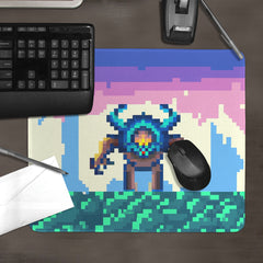 Pixel Boss Battle Mousepad