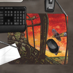 The Dog Fight Mousepad