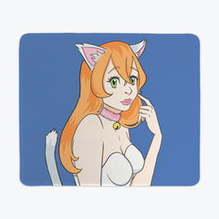 Cute Cat Girl Mousepad - Desiree Dunnihoo - Mockup - 051