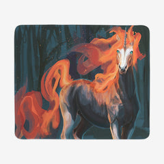 Fire Unicorn Mousepad - Fleeting Ember - Mockup - 051