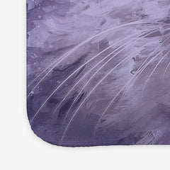 Purple Cat Mousepad - Fleeting Ember - Corner - 051
