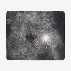 Cracks In Spiderweb AI Space Mousepad - Inked Gaming - AI - Mockup - 051
