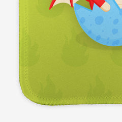 Drago Hello World Mousepad - Inked Gaming - KB - Corner - 051