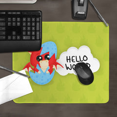 Drago Hello World Mousepad - Inked Gaming - KB - Lifestyle - 051