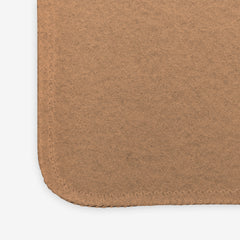 Faux Felt Pattern Mousepad