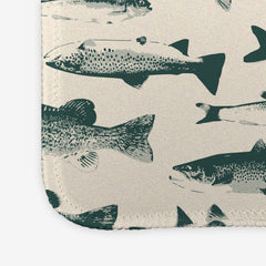 Fish Stamps Mousepad